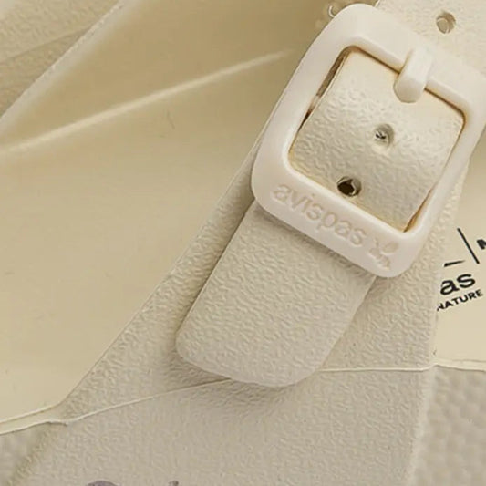 Sandalia Daisy Bone White