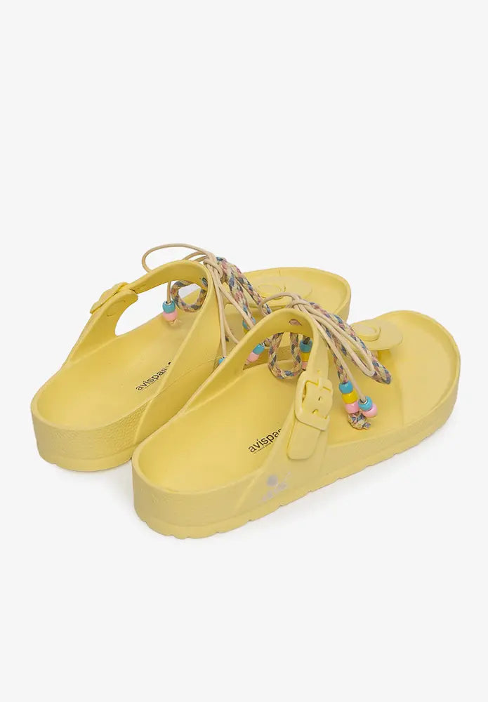 Sandalia Daisy Boho Amarillolight