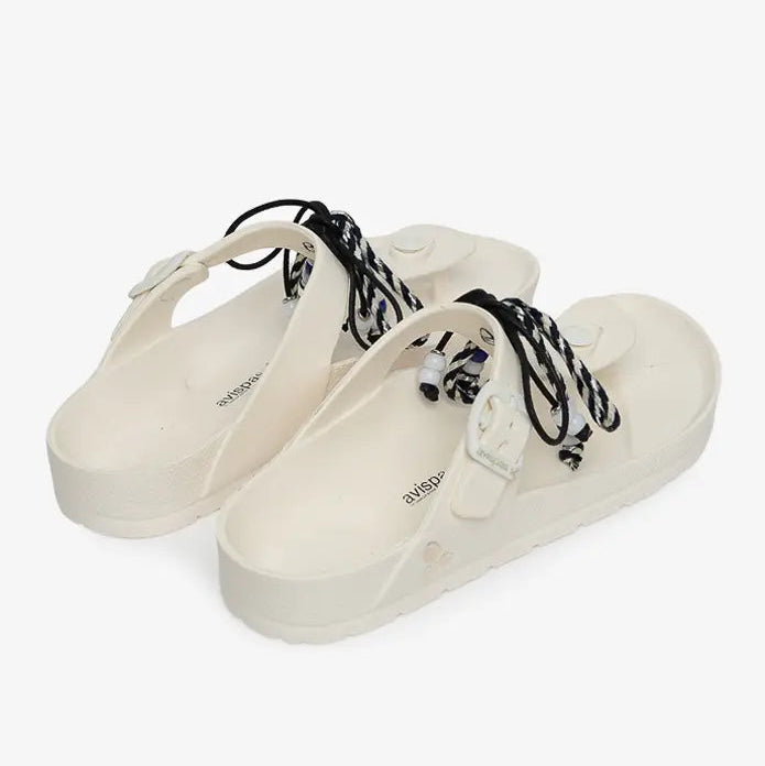 Sandalia Daisy Boho Blanco