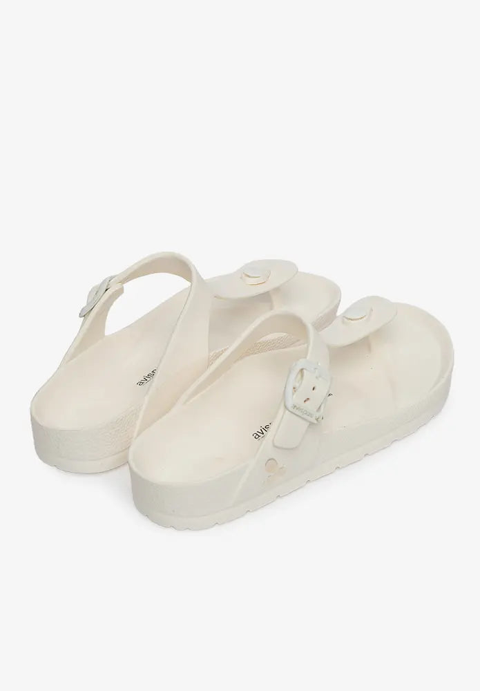 Sandalia Daisy Blanco