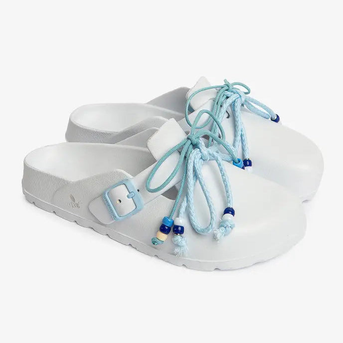 Clog Desalia Boho White