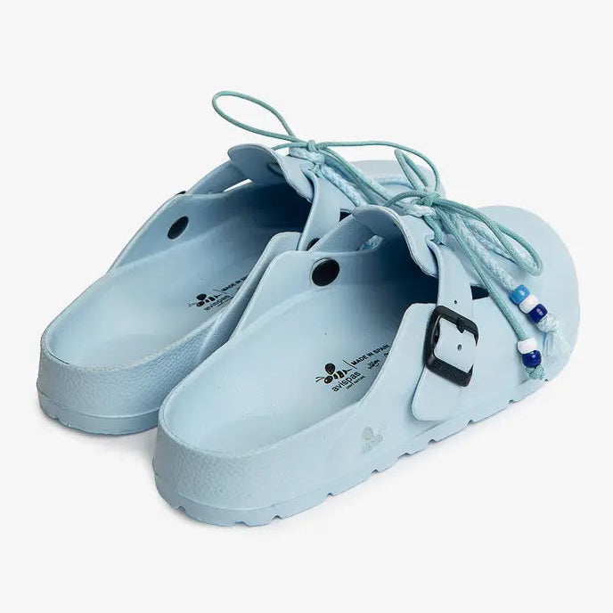 Clog Desalia Boho Light Blue