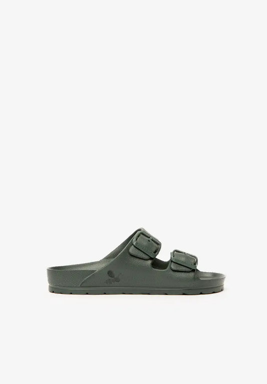 Sandalia Coachella Kaki Dark