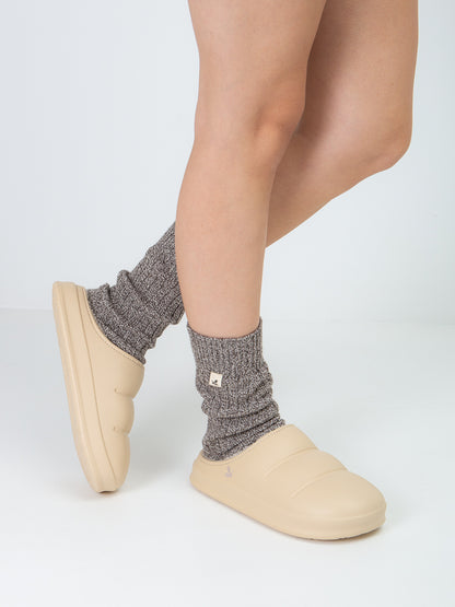 Zueco Simson Sock Beige