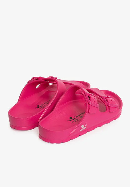 Sandalia Coachella Niño Fucsia