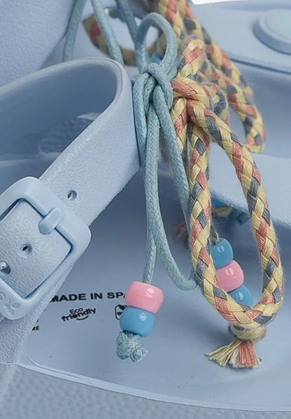 Sandalia Daisy Boho Celeste