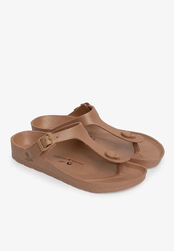 Sandalia Daisy Bronce