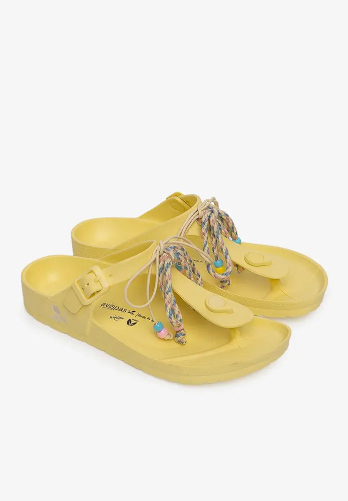 Sandalia Daisy Boho Amarillolight