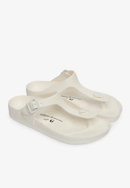 Sandalia Daisy Blanco