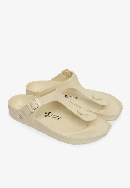 Sandalia Daisy Bone White