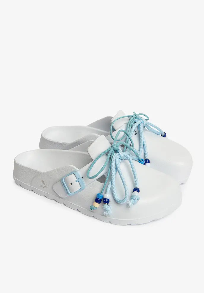 Zueco Desalia Boho Blanco