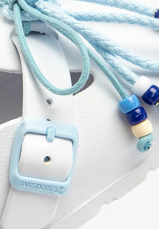 Zueco Desalia Boho Blanco