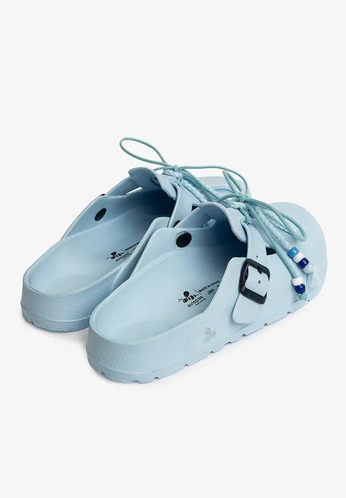 Zueco Desalia Boho  Celeste