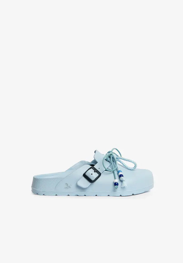 Zueco Desalia Boho  Celeste