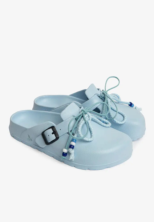 Zueco Desalia Boho  Celeste