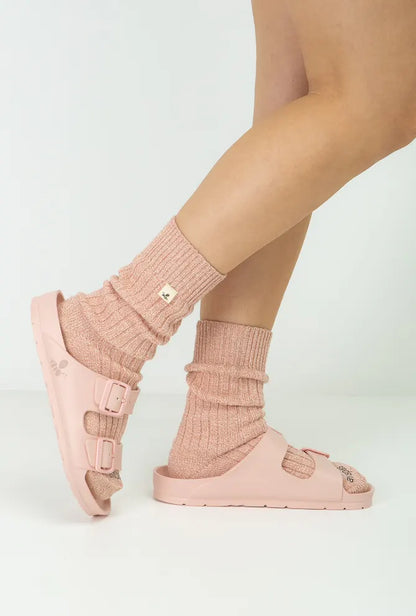 Sandalia Coachella Rosa