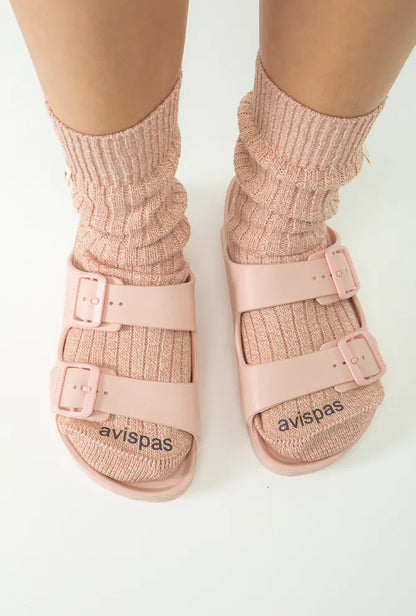 Sandalia Coachella Rosa