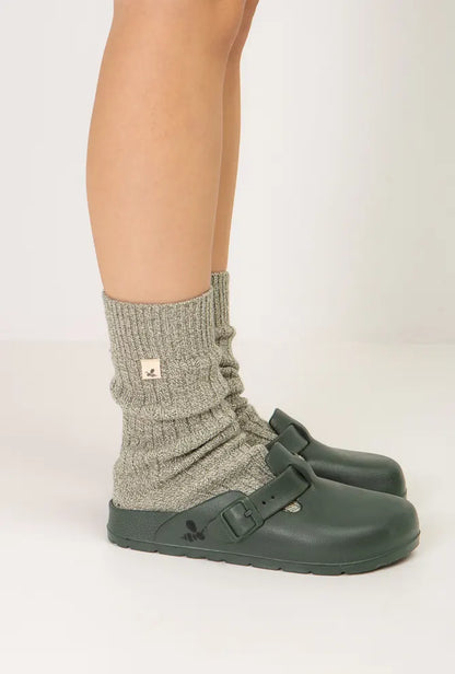 Zueco Simson Sock Kaki Dark