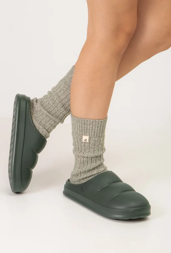 Zueco Simson Basic Kaki Dark