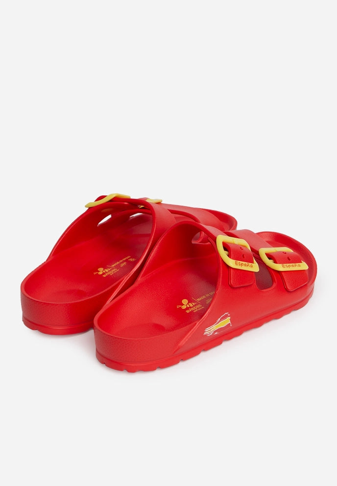 Sandalia Coachella Rojo