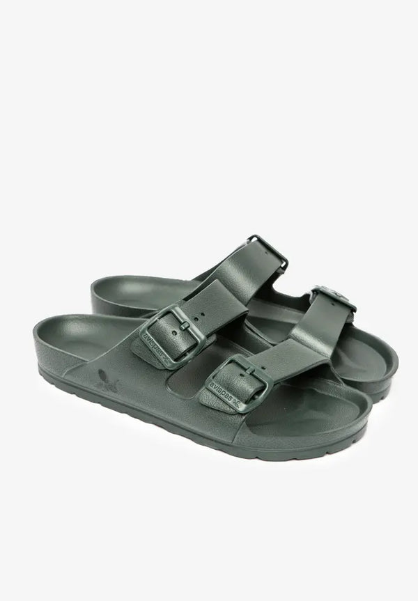 Sandalia Coachella Kaki Dark